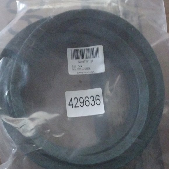 Black Deck Belt – Part #429636, New! Make Offer - Picture 3 of 3